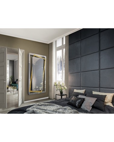 Nora SCHULLER VALENCIA mirror with gold finish