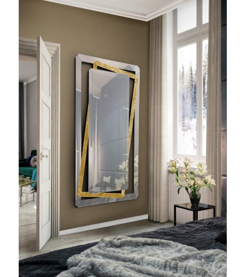 Specchio Nora SCHULLER VALENCIA con finitura oro