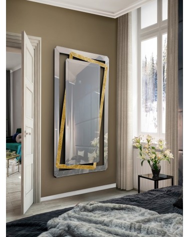 Miroir Nora SCHULLER VALENCIA finition or