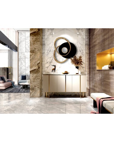 Trio SCHULLER VALENCIA rose gold and black sculpture