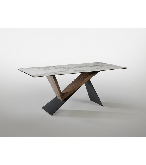 Mesa Noa 180 SCHULLER VALENCIA mármol blanco
