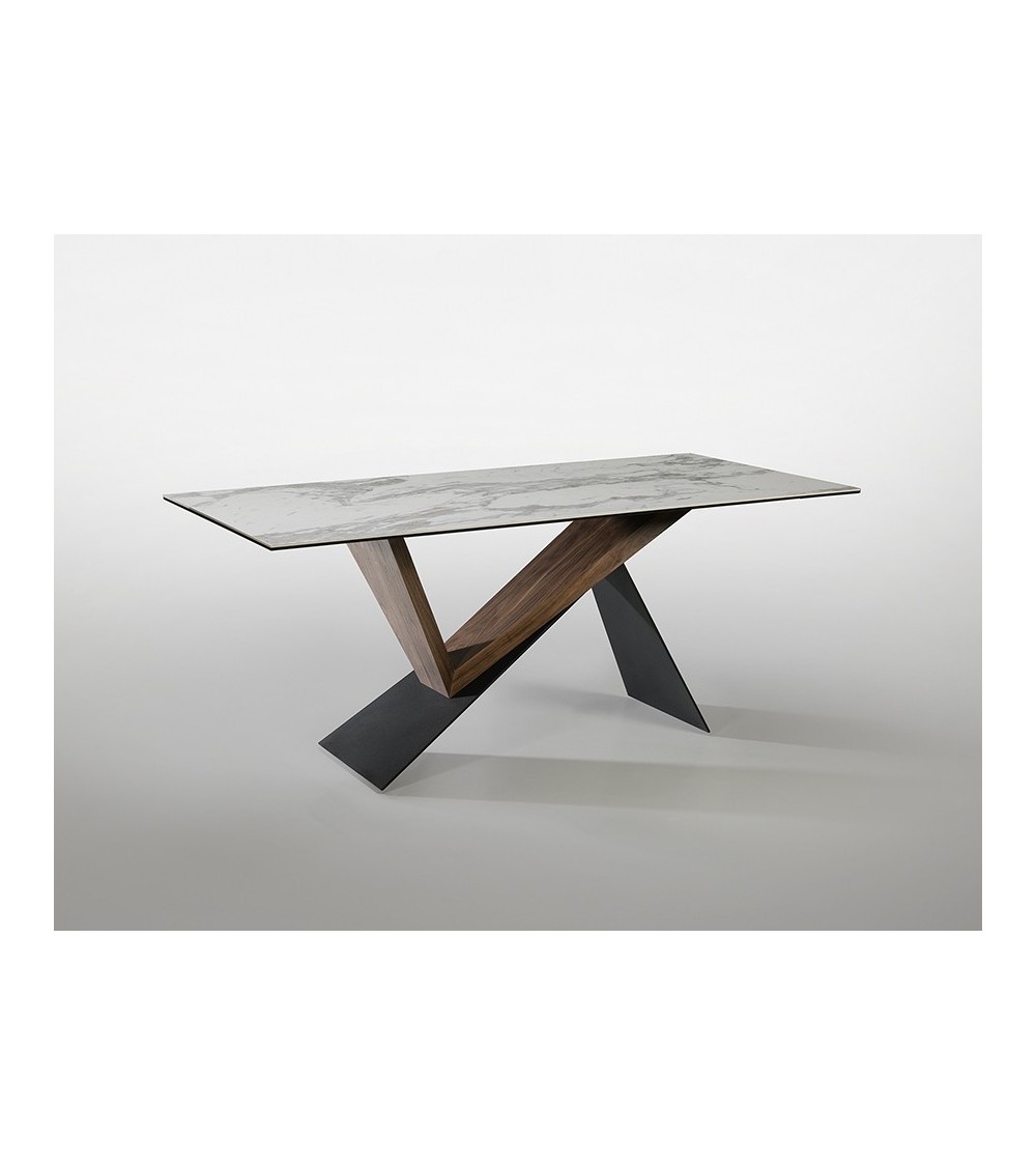 Noa 180 SCHULLER VALENCIA white marble table