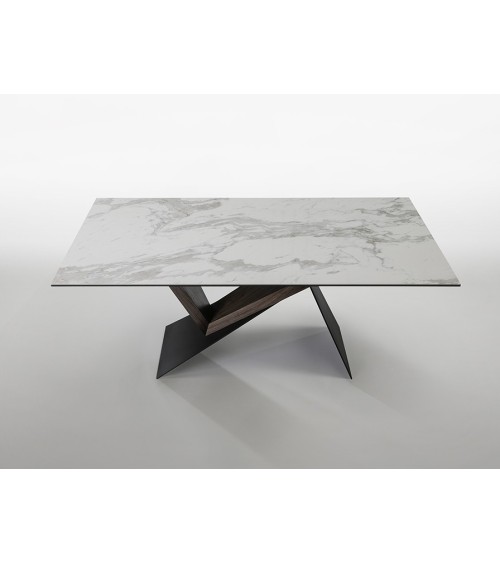 Tavolo Noa 180 SCHULLER VALENCIA marmo bianco