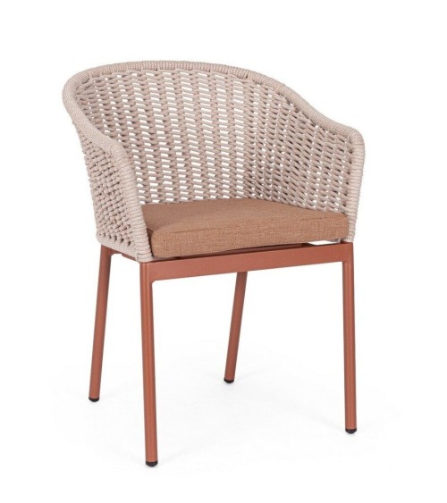Silla exterior SALINES BIZZOTTO cobre | BHOME