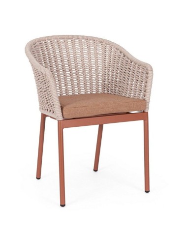 Silla exterior SALINES BIZZOTTO cobre | BHOME