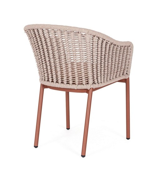 SALINES Outdoor Chair BIZZOTTO Copper | BHOME
