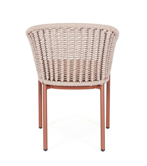 SALINES Outdoor Chair BIZZOTTO Copper | BHOME