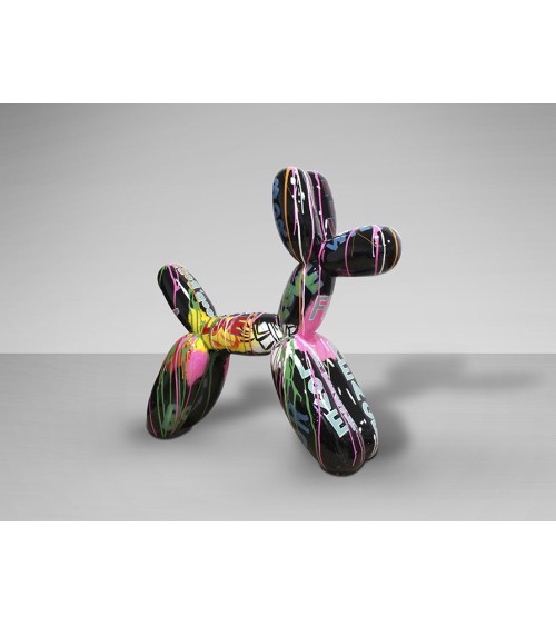 Figure Balloon Dog SCHULLER VALENCIA graffiti