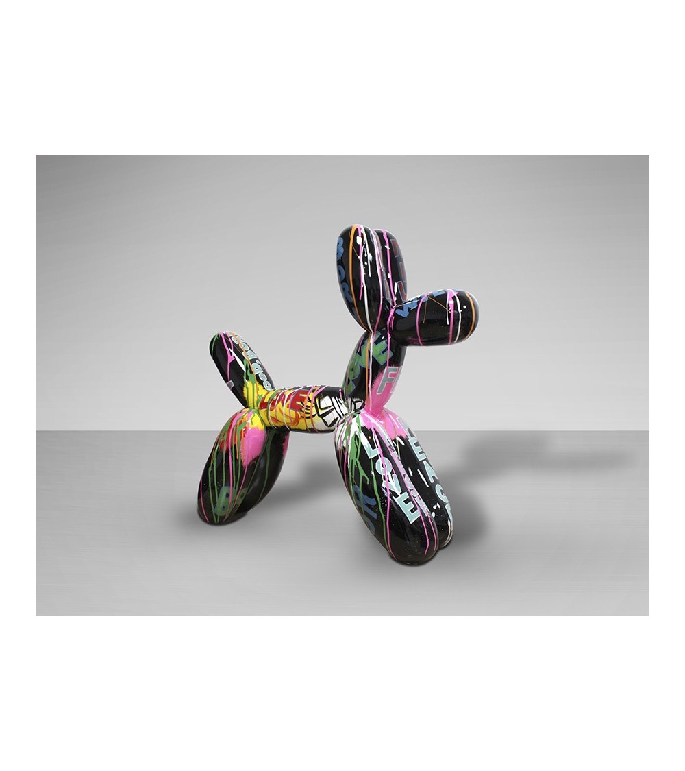 Figure Balloon Dog SCHULLER VALENCIA graffiti