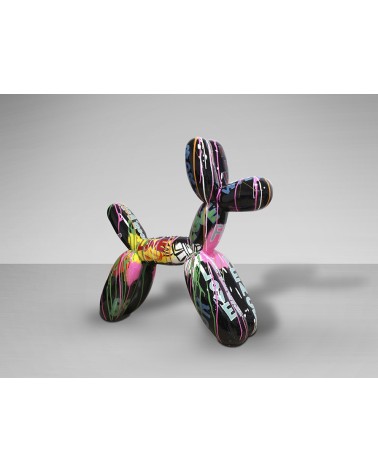Figure Balloon Dog SCHULLER VALENCIA graffiti