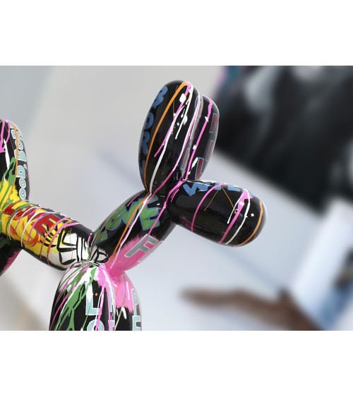 Figure Balloon Dog SCHULLER VALENCIA graffiti