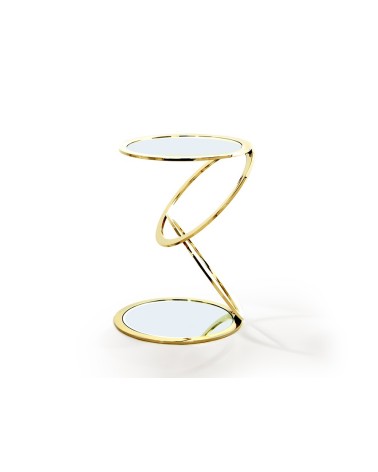 Beistelltisch Aros SCHULLER VALENCIA Gold Spiegel