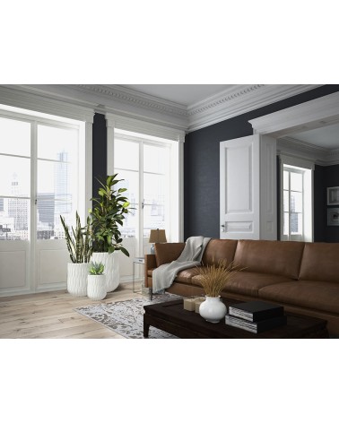 Jazmín SCHULLER VALENCIA set of 3 white planters