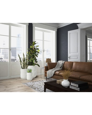 Jazmín SCHULLER VALENCIA set of 3 white planters