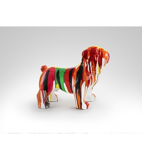 Figura Otto SCHULLER VALENCIA bulldog colorido