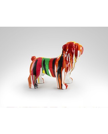 Figure Otto SCHULLER VALENCIA bulldog coloré