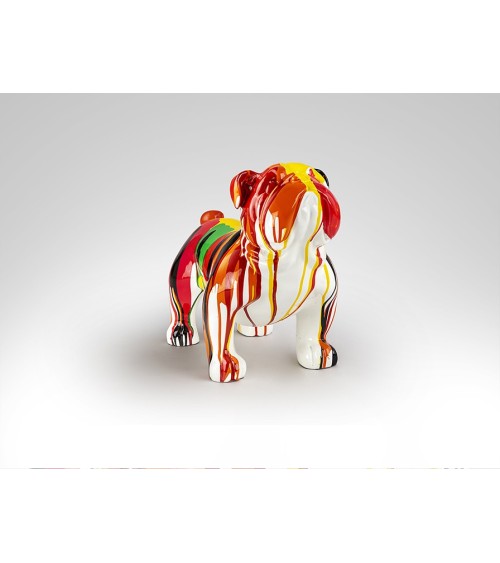 Figura Otto SCHULLER VALENCIA bulldog colorato
