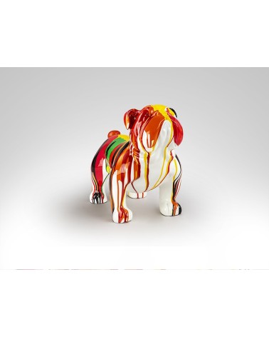 Otto SCHULLER VALENCIA colourful bulldog figure