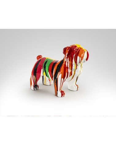 Figure Otto SCHULLER VALENCIA bulldog coloré