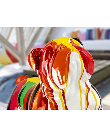 Figure Otto SCHULLER VALENCIA bulldog coloré