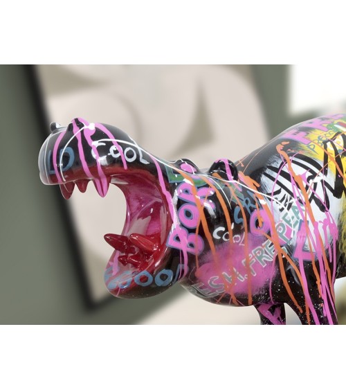 Figura Hippo SCHULLER VALENCIA graffiti