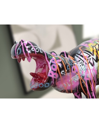 Figura Hippo SCHULLER VALENCIA graffiti