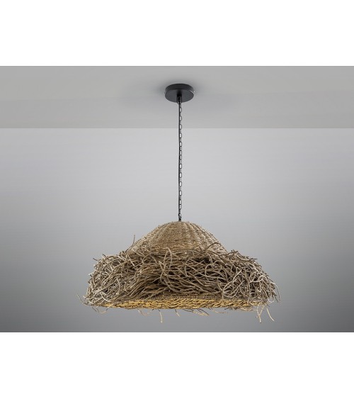 Maui SCHULLER VALENCIA seagrass pendant lamp Ø80
