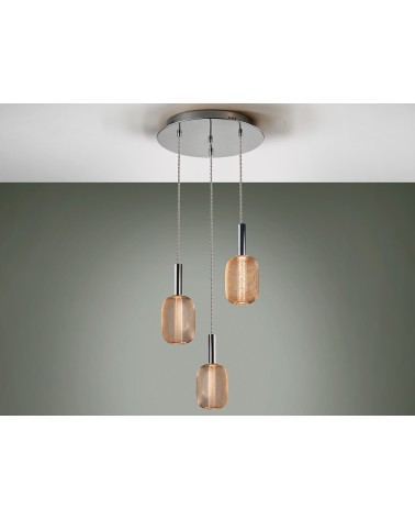 Pendelleuchte Micron SCHULLER VALENCIA Chrom Gold