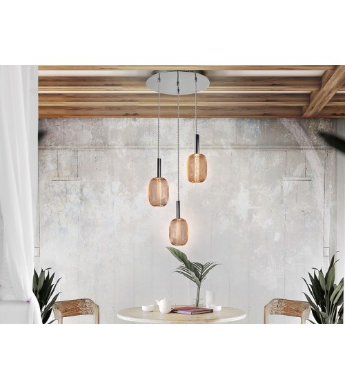 Suspension Micron SCHULLER VALENCIA chrome or