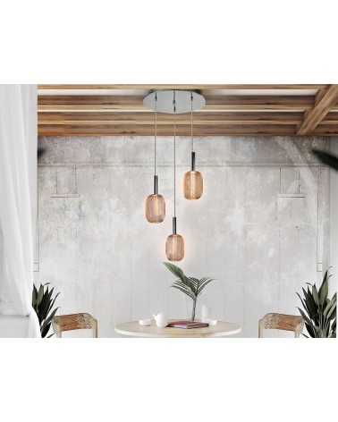 Lampada Micron SCHULLER VALENCIA cromo oro