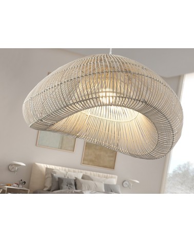 Lampada Sabah SCHULLER VALENCIA rattan bianco