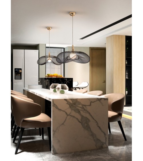 Forma SCHULLER VALENCIA gold and black lamp
