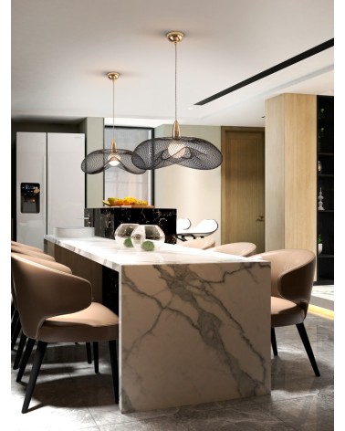 Forma SCHULLER VALENCIA gold and black lamp