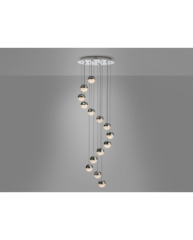 Sphere SCHULLER VALENCIA LED Bluetooth pendant lamp