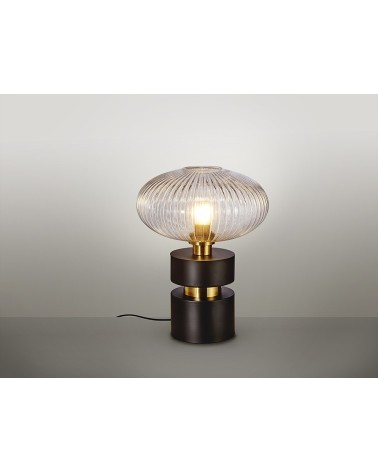 Lampada Norma SCHULLER VALENCIA nero ottone