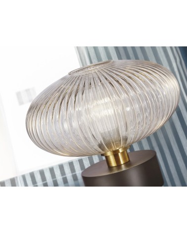 Lampada Norma SCHULLER VALENCIA nero ottone