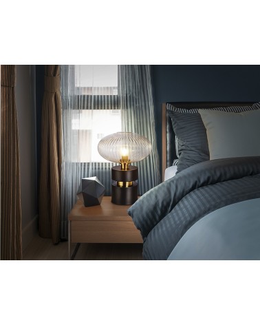 Lampe Norma SCHULLER VALENCIA noir laiton