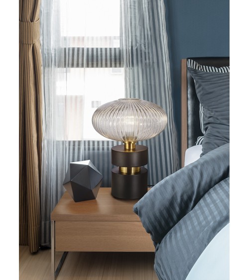Lampada Norma SCHULLER VALENCIA nero ottone