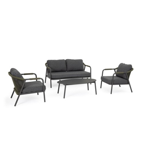 MIRAVET Outdoor Lounge Set BIZZOTTO Anthrazit | BHOME