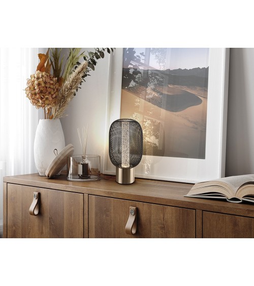 Micron SCHULLER VALENCIA gold black table lamp