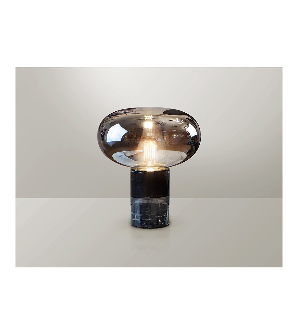 Lampada Fungi SCHULLER VALENCIA marmo nero