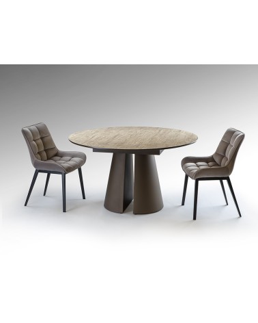 Samara SCHULLER VALENCIA travertine table
