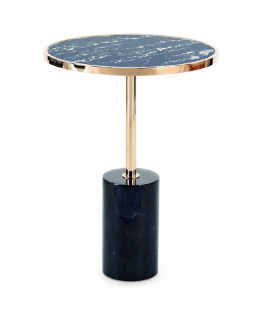 Beistelltisch Dekala SCHULLER VALENCIA Gold Schwarz