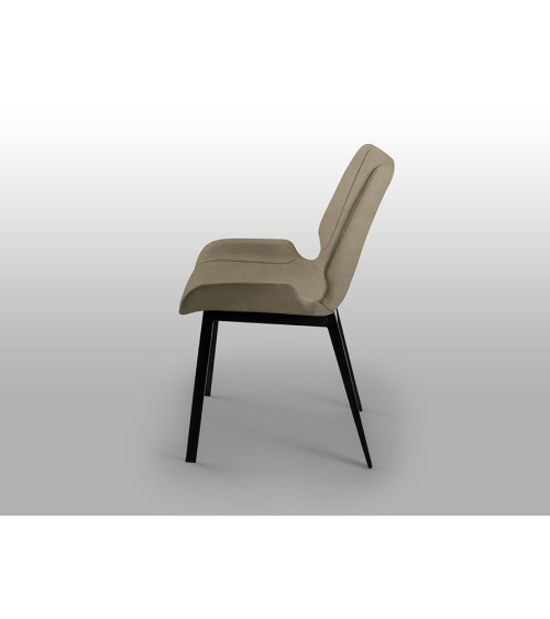 Sedia Kiara SCHULLER VALENCIA beige nero
