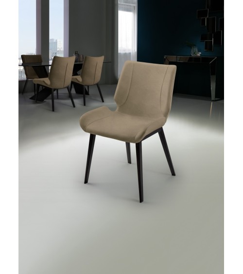 Kiara SCHULLER VALENCIA beige black chair