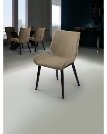 Kiara SCHULLER VALENCIA beige black chair