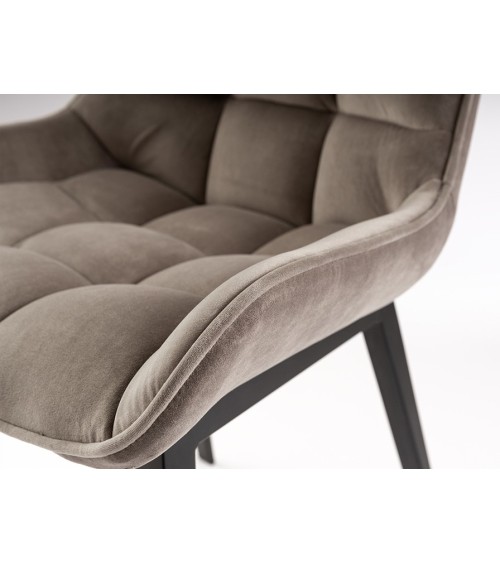 Devany SCHULLER VALENCIA stone black chair