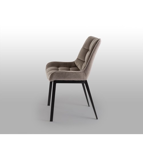 Devany SCHULLER VALENCIA stone black chair
