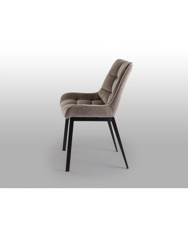 Sedia Devany SCHULLER VALENCIA pietra nero