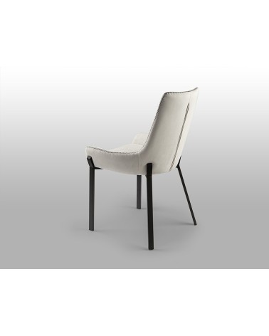 Sedia Diane SCHULLER VALENCIA bianca nera